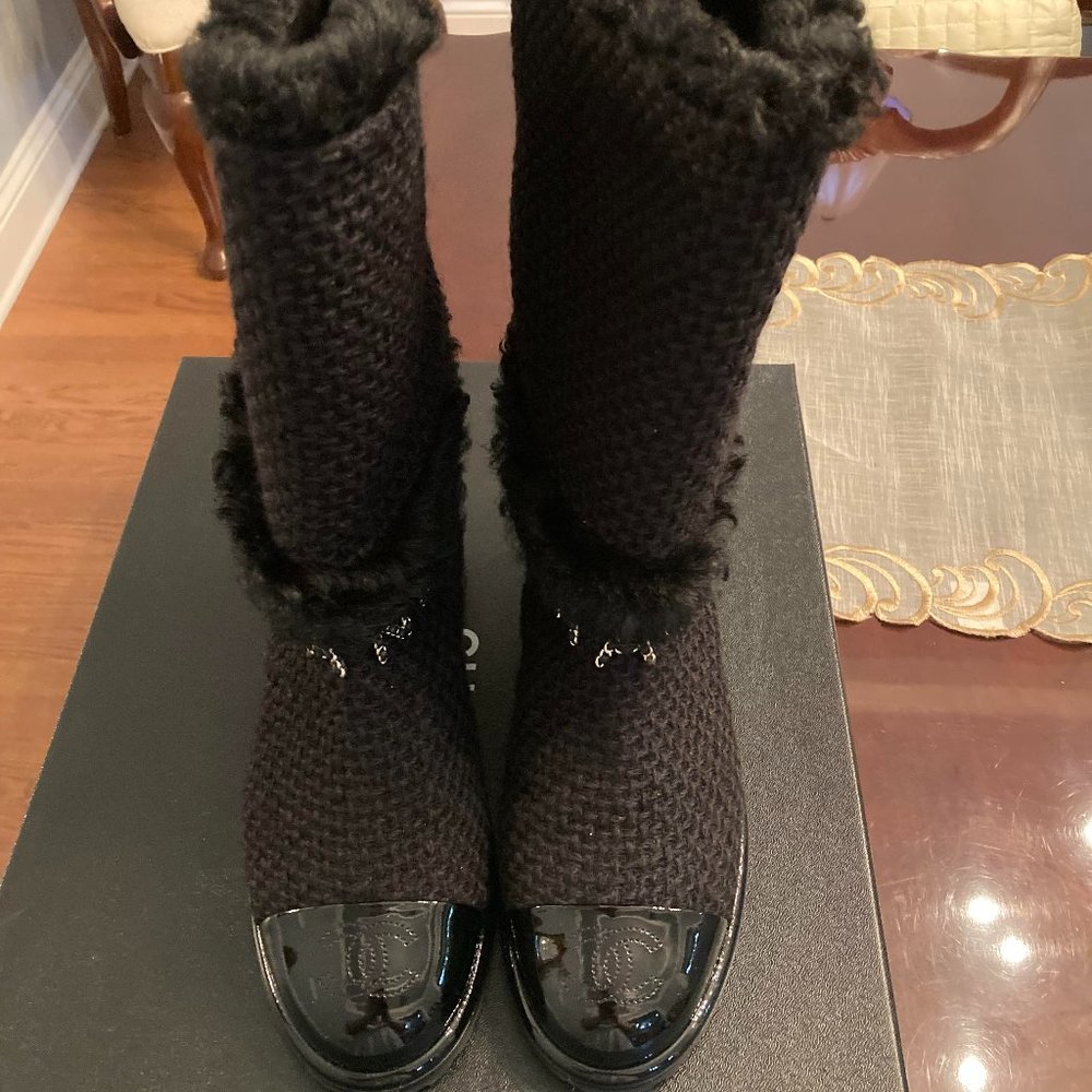 Chanel ankle boots